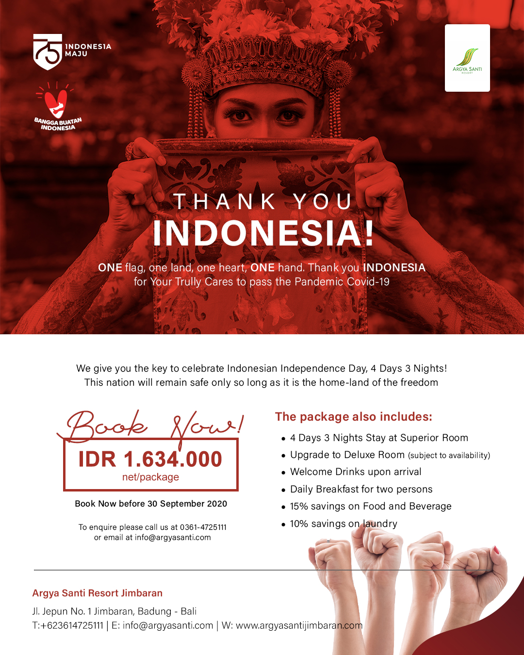 Thank You Indonesia Offer